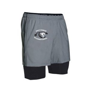 Shorts décontractés confortables unisexes à motifs géométriques multicolores imprimés, avec poches, en polyester, séchage rapide, respirant, taille élastique - Product Image 4