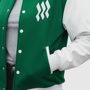 แจ็คเก็ตสตรียูทิลิตี้ทีมอเมริกันฟุตบอลทำจากผ้าขนสัตว์ลายตารางสำหรับฤดูใบไม้ร่วงขายส่ง - Product Image 4