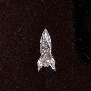 Fabrik Großhandels preis HPHT Rocket Shape Lab Grown Diamond Synthetic G Farbe VS Clarity Lab Hergestellt CVD Loose Diamonds für Schmuck