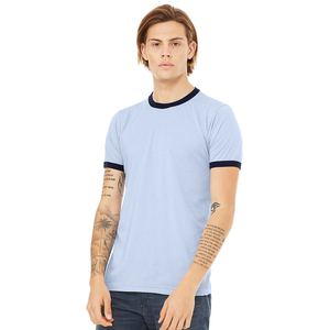 Bella Canvas Canvas C3055 Ringer Tee T Shirts Adult Lightweight Ringer Bella Canvas Custom Apparel Fine Cotton Ringer <b>TShirt</b> - Product Image 5