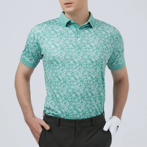 Camiseta Deportiva de Golf para Hombre, Tejida, con Logotipo Personalizado, Nueva Llegada, Secado Rápido, Diseño Casual y Elegante, para Actividades al Aire Libre y Equipos - Product Image 4