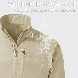 Chaqueta de Golf de Invierno para Hombre, Transpirable, con Cuello Alto y Logotipo Frontal para Mayor Flexibilidad y Comodidad - Product Image 6