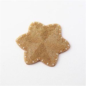 Posavasos con cuentas personalizados de fábrica-Posavasos bohemios con respaldo de poliéster (4x4 pulgadas) - Product Image 6