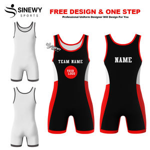 Trajes de Lucha Libre Hechos a Medida, Singlet de Lucha Libre con Diseño Genial, Singlets de Lucha Libre Transpirables con Diseño Personalizado - Product Image 4