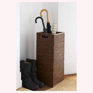 Tendance 2025 Animal Design Rotin Parapluie Stand Naturel Mer Herbe Titulaire Cas Unique Décor À La Maison Pièce - Product Image 2