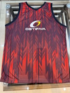 Maillot de basket-ball en polyester sur mesure pour adultes, prix de gros bon marché, taille pour jeunes et adultes, maillot de basket-ball sans manches - Product Image 4