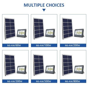 20W LED Projecteurs Solaires Réfléchissants 200W 300W 400W & 800W Générateurs Solaires Extérieurs - Product Image 2