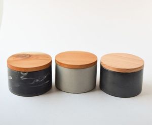 Azucarero de madera maciza marrón oscuro hecho a mano para cocina, diseño de tendencia, forma redonda, azucarero de madera respetuoso con el medio ambiente, precio bajo - Product Image 5