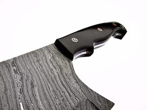 Cuchillo de Cocina de Acero de Damasco con Mango de Cuerno de Búfalo, Cuchillo de Corte de Acero al Carbono para Uso en la Cocina - Product Image 2