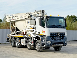 Mercedes-Benz Arocs 3743 Autobetoniera Pompa Bianca 8x4 con Braccio Telescopico, Momento di Carico Elevato 34000kg, 11946cm, Motore - Product Image 3