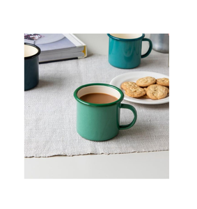 แก้วกาแฟโลหะสำหรับตั้งแคมป์แก้วมักพร้อมเคลือบโลโก้ - Product Image 4