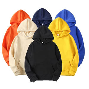 OEM Sweat à capuche à col haut 100% coton épais et surdimensionné Logo personnalisé Sweat à capuche pour homme avec masque facial - Product Image 1