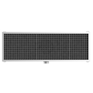 Canal de drenaje de acero inoxidable - 1200x400mm - perfil bajo - salida lateral - 70mm - rejilla extraíble - Product Image 6