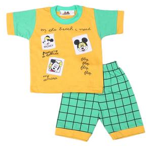 Traje de Manga Corta para Niño - Amarillo - Product Image 4