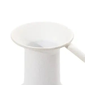 Vase à fleurs de table artistique de luxe écologique en fer artisanal de haute qualité, décoration d'intérieur, Zahid Exports - Product Image 5