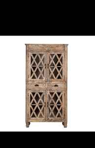 Armoire en bois élégante et autoportante pour chambre à coucher, style traditionnel, extensible, intérieur spacieux, portes assemblées, école - Product Image 4