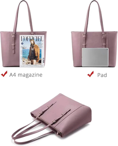 Vente en gros de sacs fourre-tout en cuir de haute qualité de marque personnalisée et de luxe sacs à main pour femmes - Product Image 5