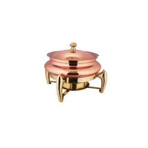 Chauffe-plats chauffe-plats Design classique attrayant en acier fournitures alimentaires chauffe-plats fête de mariage casserole servant avec couvercle - Product Image 1