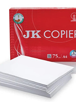 Papier A4 JK Copieur Papier A4 75 g/m² Exportation vers l'Inde, le Kenya, la Chine et les Émirats arabes unis