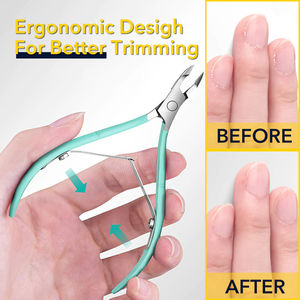 ที่ตัดหนังกำพร้าแบบมืออาชีพ 1 ชิ้น กรรไกรตัดเล็บสแตนเลส สำหรับทำเล็บเท้าและเล็บมือ อุปกรณ์เสริมสำหรับทำเล็บ - Product Image 4