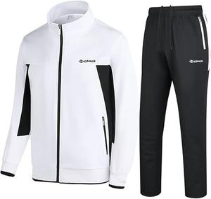 Nouveaux survêtements légers rayés respirants pour hommes et femmes imprimés décontracté Gym Jogging Track Sets Rhinestone Plus Size Winter - Product Image 1