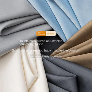 Camicie da Uomo di Alta Gamma Monopetto con Colletto Risvoltato Decorato, Maniche Lunghe in Cotone Mercerizzato Senza Stiratura - Product Image 3