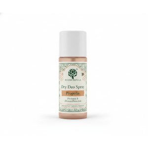 Spray corporel à l'extrait naturel de propolis italien 100 ml Fraîcheur et Sécheresse Certifié GMP OEM Marque privée RedMoringa - Product Image 1