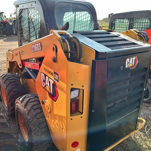 Chargeuses compactes sur pneus CAT 236D3 2023 avec godet avant compact, moteur, boîte de vitesses pour travaux de construction - Product Image 4