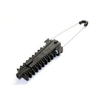 Abrazadera de Anclaje ADSS de Alta Resistencia, Abrazadera de Tensión de Nailon y Acero para Cable de Fibra Óptica Aéreo