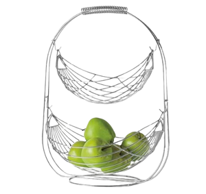 Top Kitchenware Gold <b>Wired</b> Fruit <b>Storage</b> <b>Basket</b> Exporter Customized Handmade Iron <b>Basket</b> for Fruit <b>Storage</b> - Product Image 4
