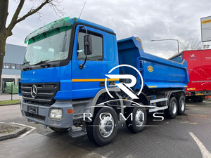 Camión Volquete Usado 2000 ACTROS 4141 MP3 8*6 Amarillo 6x6 con Volante a la Derecha, Cámara Trasera, Diésel, Transmisión Manual, de Servicio Pesado - Product Image 5
