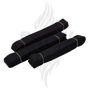 Ceinture de karaté d'arts martiaux unisexe - Ceinture d'entraînement durable et légère en polyester/coton - Product Image 3