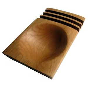 Modern Luxury Wood Cigar <b>Ashtray</b> Heavy Duty <b>Portable</b> Smoke Holder for Home Bar Cafe Patio and Daily Smoking Use - Product Image 4