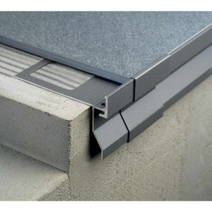 Embellecedor de borde de Balcón de aluminio resistente para sistemas de suelo y drenaje - Product Image 3