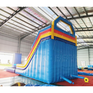 สไลเดอร์เป่าลมเชิงพาณิชย์แบบถอดประกอบได้ ป้องกันการรั่วซึม ผลิตจาก PVC คุณภาพสูง สำหรับเล่นในร่มและกลางแจ้ง สวนหลังบ้าน สนามเด็กเล่น - Product Image 5