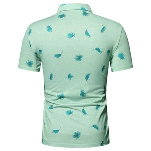 Men Customized Logo Sublimation Printed <b>Shirts</b> For Casual Wear Short Sleeve Street Wear Adult Size Men Polo <b>T</b>-<b>Shirt</b> With Low MOQ - Product Image 5