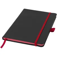 Bloc-notes personnalisé A5 avec bords colorés pour le merchandising