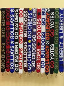 Customized Trendy Beaded <b>Replacement</b> <b>Bag</b> <b>Strap</b> with University Theme AUBURN Design Durable & Eco-Friendly Metal Lobster Clasps - Product Image 3