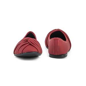 Zapatos planos Maroon WN1003 - Product Image 2