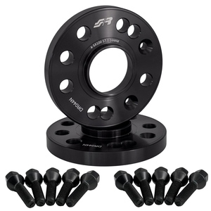 สเปเซอร์ล้อสีดำ 2 ชิ้น ขนาด 16 มม. 4-5x100 ศูนย์กลาง 57.1 พร้อม Bull - Product Image 1