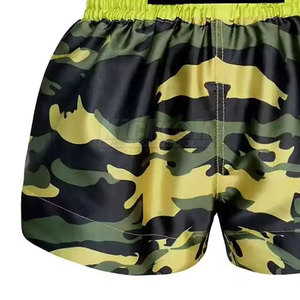 Pantalones Cortos de Kickboxing para Hombre de Alta Calidad, Tela Ligera y Transpirable, Ajuste Cómodo, Opciones Personalizables, Servicio OEM, Uso Diario - Product Image 2