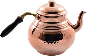 A Brass <b>Tea</b> Pot Is a Traditional and Elegant Luxury Vessel Used for Boiling or Serving <b>Tea</b> Eco-Friendly - Product Image 6