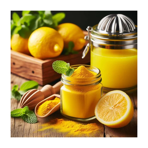 Poudre de jus de citron vert séchée par pulvérisation de qualité supérieure, pure et naturelle, de qualité alimentaire, marque Herbojit International, fabriquée en Inde - Product Image 1