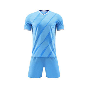 Venta al por mayor nueva camiseta del equipo de secado rápido niños ropa de fútbol Jersey equipo de fútbol Jersey y pantalones cortos - Product Image 4