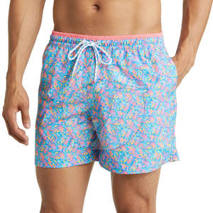 Pantalones cortos de playa de algodón para hombre Último diseño Precio al por mayor Ropa de fitness de etiqueta privada - Product Image 2
