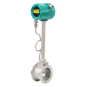 Smart minyak Gas alami Steams <span class=keywords><strong>Clamp</strong></span> Flange koneksi presisi tinggi Modbus <span class=keywords><strong>Vortex</strong></span> Flow Meter - Product Image 6