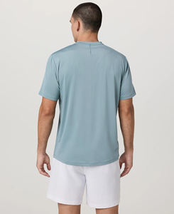 Camiseta deportiva y deportiva de la mejor calidad para hombre, tela suave y flexible bordada de LICRA/poliéster - Product Image 2