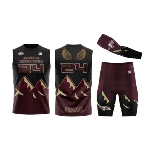 American Style 7v7 Juego de compresión de fútbol juvenil 19 Uniformes 7on7 sublimados personalizados Técnicas impresas 7 en 7 Uniformes de fútbol - Product Image 1