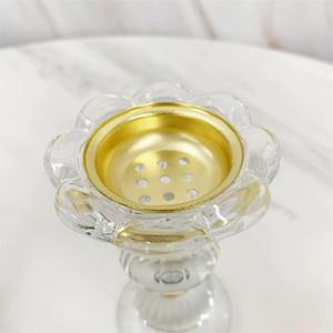 Quemador de incienso árabe directo de fábrica, quemador de incienso de Metal y vidrio de Oriente Medio DE LA India, recién llegado, quemador de incienso al por mayor - Product Image 3