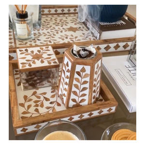 New Arrival Bukhoor Sets Hot <b>Sale</b> Portable Essential Incense Burner with Mother of Pearl Inlay Arabic Bakhoor & Perfume Burner - Product Image 1